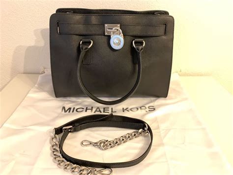 Michael Kors Tasche Schwarz Silber online kaufen 